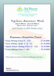 Vigilance Awareness Week Flyer copy